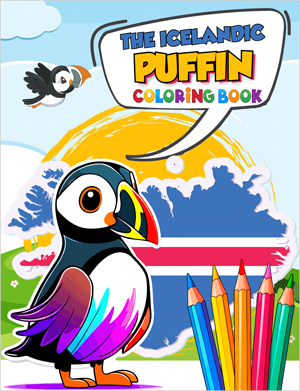 The Icelandic Puffin Coloring Book